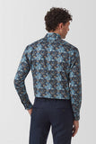 CAMBRIDGE HADFIELD FCV387 L/S SHIRT - Blue