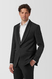 UBERSTONE Fennick 8002 Shawl Dinner Jacket - Black
