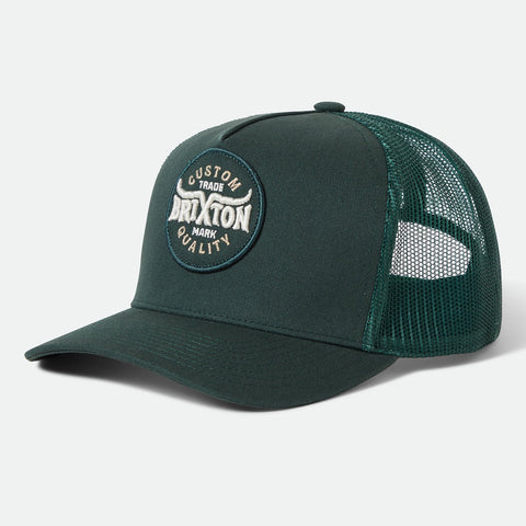 BRIXTON Gibson C NP Snapback - Deep Forrest/Deep Forest