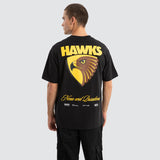 NXP x AFL Hawthorn Hawks Season Tee - Jet Black