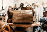 INDEPAL Lincoln 15" Leather Messenger Bag