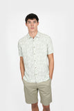 JAMES HARPER JHS575 Hibiscus Short Sleeve Shirt - Sage