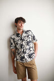 JAMES HARPER JHS623 Puerto Rico S/S Collar Shirt - Navy