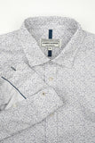 JAMES HARPER JHS642 Alpine LS Print Shirt - Stone