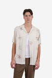 JAMES HARPER JHS721 Elements Linen S/S Shirt - Natural