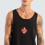 KISS CHACEY Vandal Raw Tank - Jet Black
