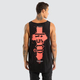 KISS CHACEY Vandal Raw Tank - Jet Black