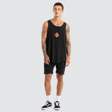 KISS CHACEY Vandal Raw Tank - Jet Black