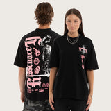 KISS CHACEY Zion Street Tee - Jet Black