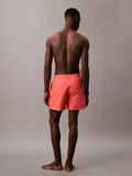 CALVIN KLEIN Intense Power Medium Drawstring Swim Shorts - Dazzling Coral