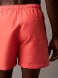 CALVIN KLEIN Intense Power Medium Drawstring Swim Shorts - Dazzling Coral