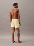 CALVIN KLEIN KM0KM01101 CK Monogram Medium Drawstring Swim Shorts - Garden Glade