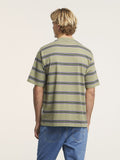Lee BAGGY STRIPE 602296 RECYCLED COTTON TEE - Taps Stripe
