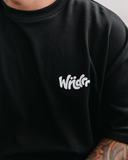 WNDRR All Out Heavy Weight Tee- Black