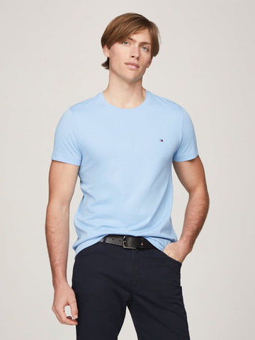 TOMMY HILFIGER MW0MW10839_C1R Essential Cotton Tee - Kingly Blue