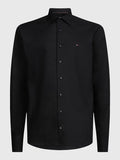 TOMMY HILFIGER MW0MW25040 Core Flex Poplin Shirt - Black