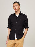 TOMMY HILFIGER MW0MW25040 Core Flex Poplin Shirt - Black