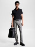 TOMMY HILFIGER 1985 Collection MW0MW30750 Tipped Slim Fit Polo - Black