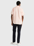 TOMMY HILFIGER MW0MW31734 Premium Linen Shirt - Pink Crystal