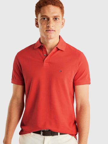 TOMMY HILFIGER MW0MW32347_SOH IM 1985 Regular Fit Polo - Sun Kissed