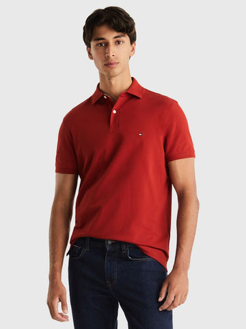 TOMMY HILFIGER 1985 Polo - Dark Magma