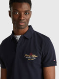 TOMMY HILFIGER ICON POLO - Desert Sky