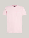 TOMMY HILFIGER MW0MW37283 Patch Pocket Crew Neck Tee - Pink Shade
