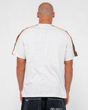 RUSTY Alonso Graphic Panel Tee - Ecru Marle