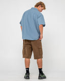 RUSTY COMMANDO CARGO SHORT - Pinecone
