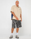 RUSTY Flip Rambo 24" Jort -  Grey Camo