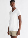 Calvin Klein COTTON CLASSIC V-NECK TEE - White