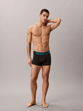 CALVIN KLEIN Intense Power NB3608 Cotton 3 Pack Trunks - Black/Multi