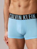 CALVIN KLEIN Intense Power NB3608 Cotton 3 Pack Trunks - Harbor Mist/black/chilly Blue