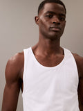 CALVIN KLEIN Cotton Stretch Blend 3-Pack Tank Tops - White