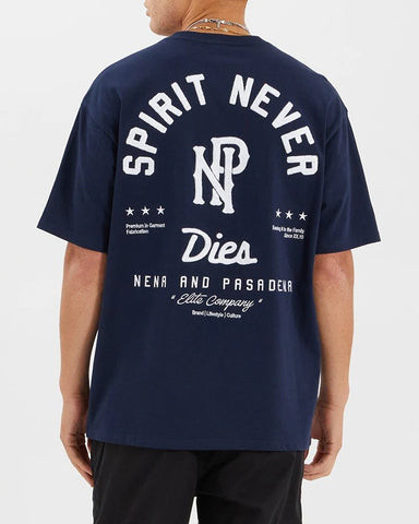 NENA AND PASADENA Legacy Tee- Navy Blue