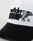 WNDRR EQUIP HIGH RISE CAP - WHITE/BLACK