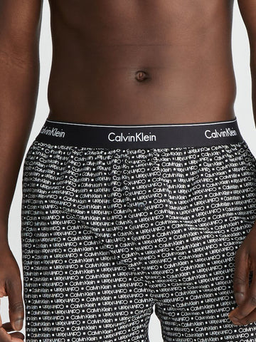 Calvin Klein MODERN COTTON STRETCH BOXERS - Black/White