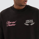 NENA AND PASADENA Gentleman Raptor Tee - Jet Black