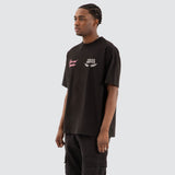 NENA AND PASADENA Gentleman Raptor Tee - Jet Black