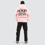 NENA AND PASADENA Demand Box Fit Hoodie - Orchid Pink
