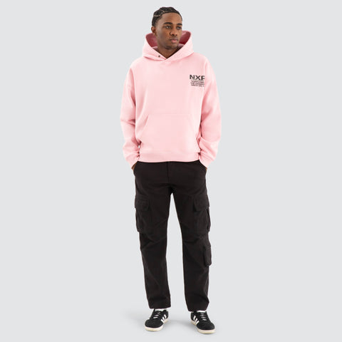 NENA AND PASADENA Demand Box Fit Hoodie - Orchid Pink
