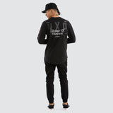 NENA AND PASADENA Final Dual Curved Longsleeve Tee - Jet Black