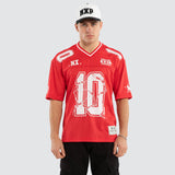 NENA AND PASADENA Wired Gridiron Jersey - Red
