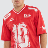 NENA AND PASADENA Wired Gridiron Jersey - Red
