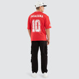 NENA AND PASADENA Wired Gridiron Jersey - Red