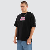 NENA AND PASADENA Player Loopback Raptor Tee - Anthracite Black