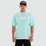 NENA AND PASADENA Performance Raptor Tee - Blue Light