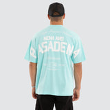 NENA AND PASADENA Performance Raptor Tee - Blue Light