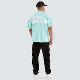 NENA AND PASADENA Performance Raptor Tee - Blue Light