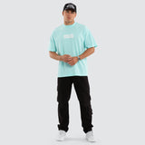 NENA AND PASADENA Performance Raptor Tee - Blue Light